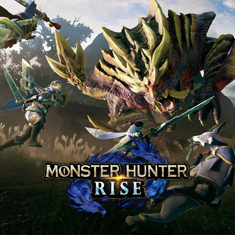 Monster Hunter Rise logo.